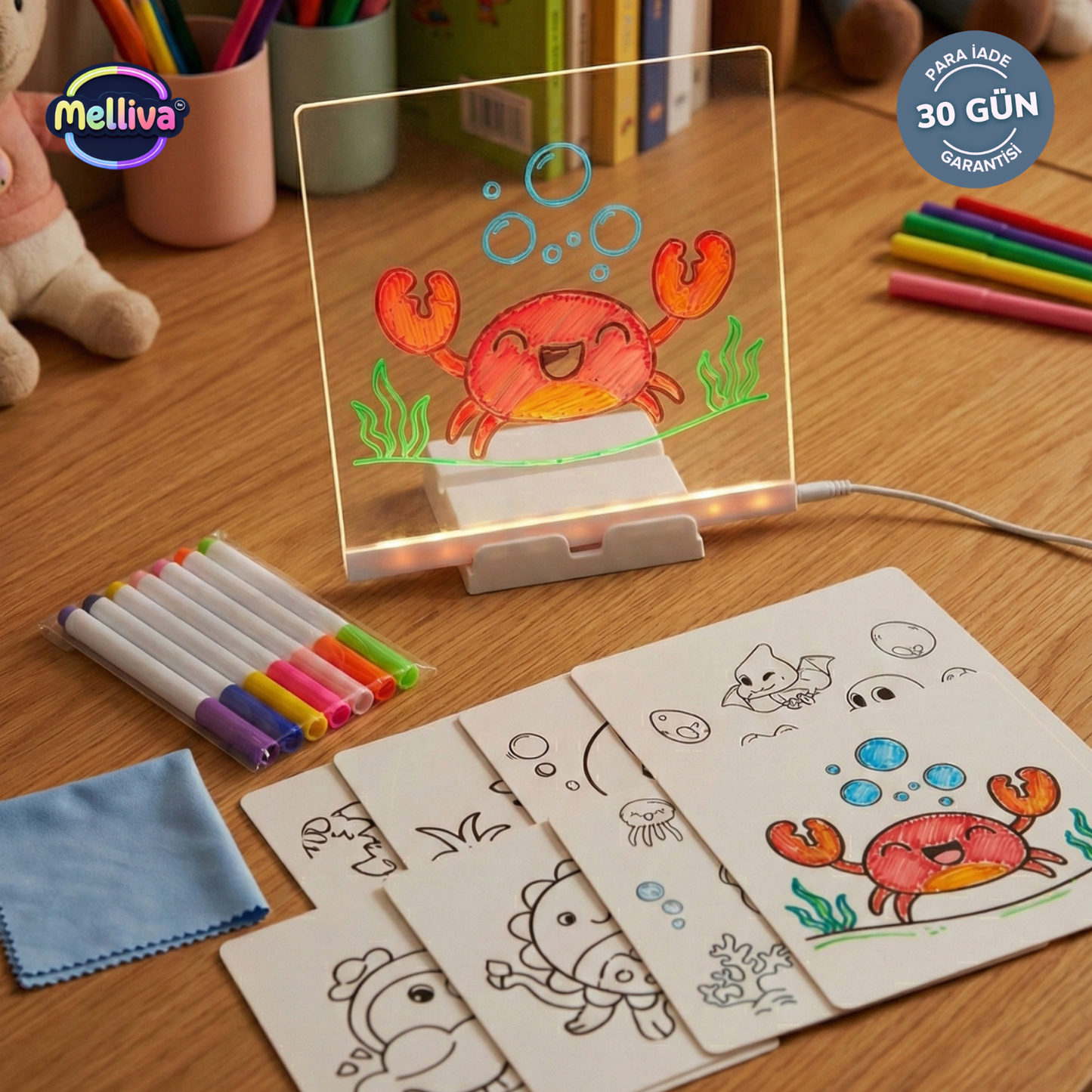 Melliva- Led Çizim Tahtası
